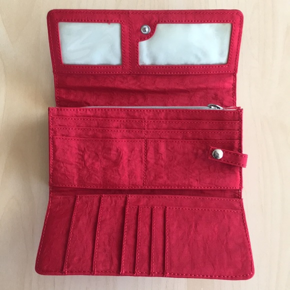 Kipling Red Long Wallet - Picture 4 of 8